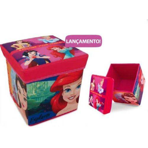 Porta Objeto Banquinho Princesas Disney Zippy Toys