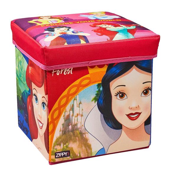 Porta Objetos Banquinho Princesas Disney - Zippy Toys