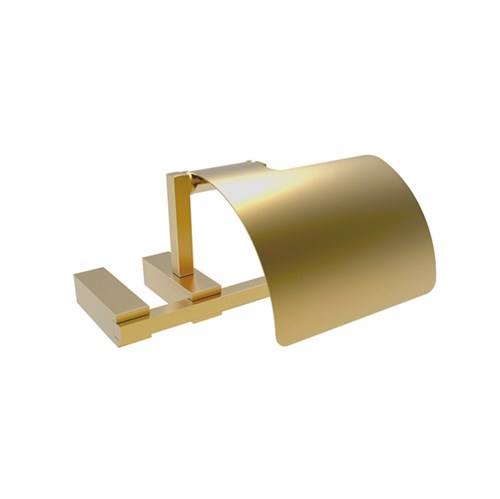 Tudo sobre 'Porta Papel Higiênico Metal Simples Gold Quartzo Fani'