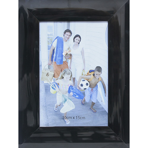 Porta-Retrato Etnico 10x15cm Preto para 1 Foto - Kapos