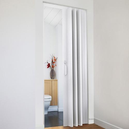 Porta Sanfonada Hanna Pvc 72x210cm Branca