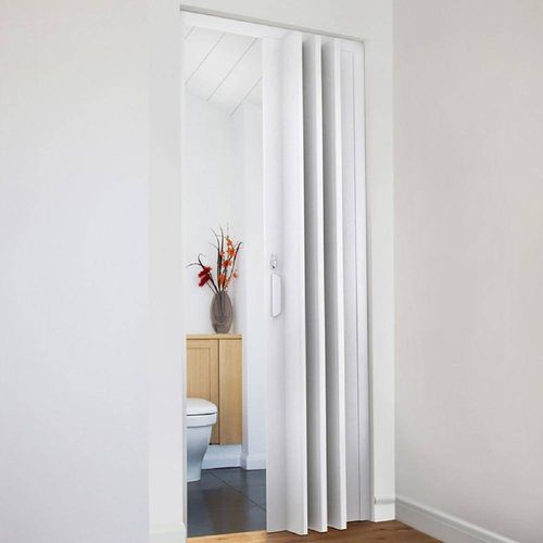 Porta Sanfonada Hanna Pvc 84x210cm Branca