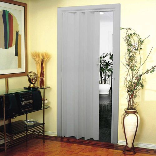 Tudo sobre 'Porta Sanfonada Hanna Pvc 84x210cm Cinza'