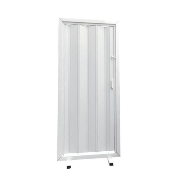 Porta Sanfonada PVC 0,72x2,10 Multilit Branco