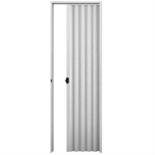 Porta Sanfonada PVC 2.10x60 Cinza - PLASBIL