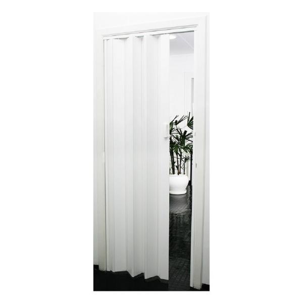 Porta Sanfonada PVC 60 X 210 Cm Branca - Perlex