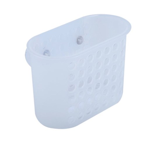 Tudo sobre 'Porta Shampoo Reto Simples Ventosa Plástico Incolor 17,5x9x12,5cm Funky Sensea'