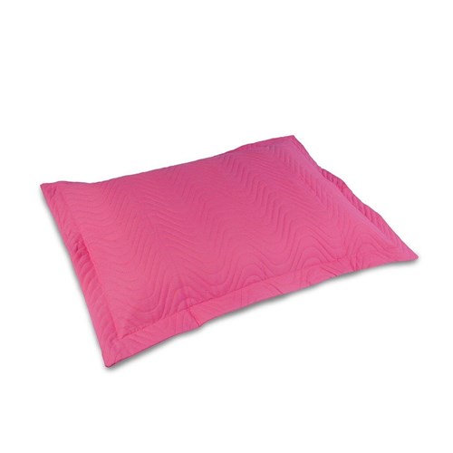 Porta Travesseiro Avulso Matelassado 180 Fios - Pink