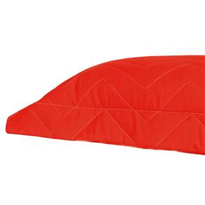 Porta-Travesseiro Kacyumara em Algodão 50 X 70 Cm - Vermelho