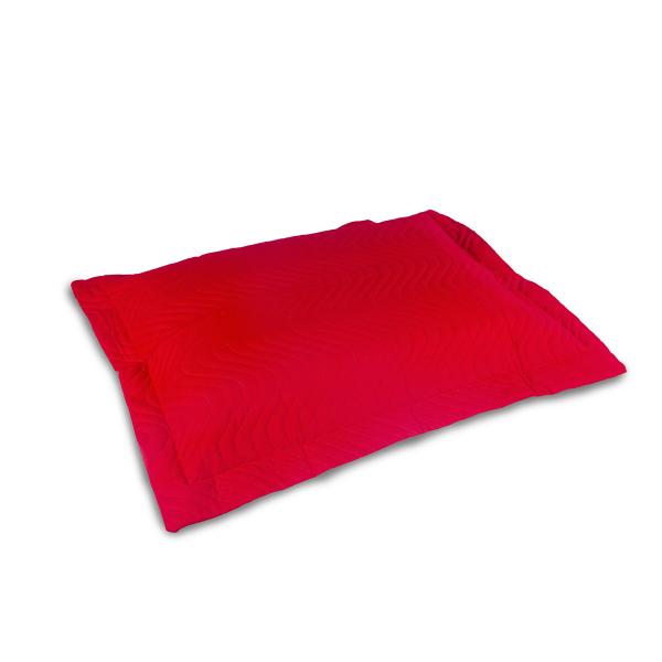 Porta Travesseiro Percal 180 Fios Vermelho - Juma