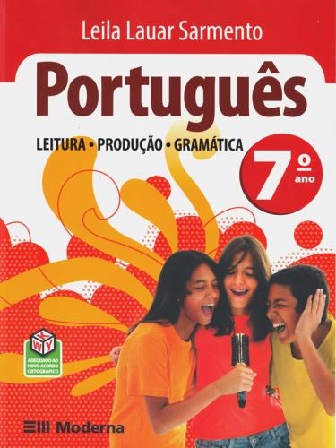 Portugues Leitura Producao Gramatica 7 Ano - Moderna - 1
