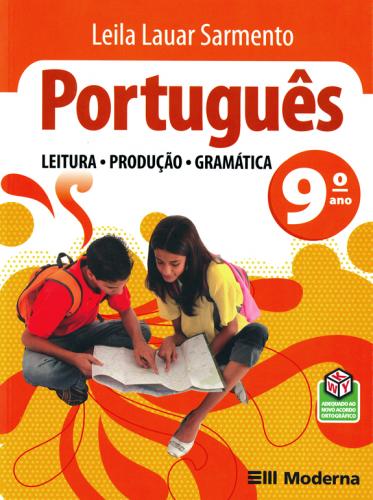 Portugues Leitura Producao Gramatica 9 Ano - Moderna - 1