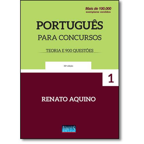 Português para Concursos: Teoria e 900 Questões