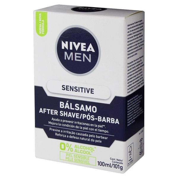Pós Barba Nivea For Men Bálsamo Sensitive - 100ml