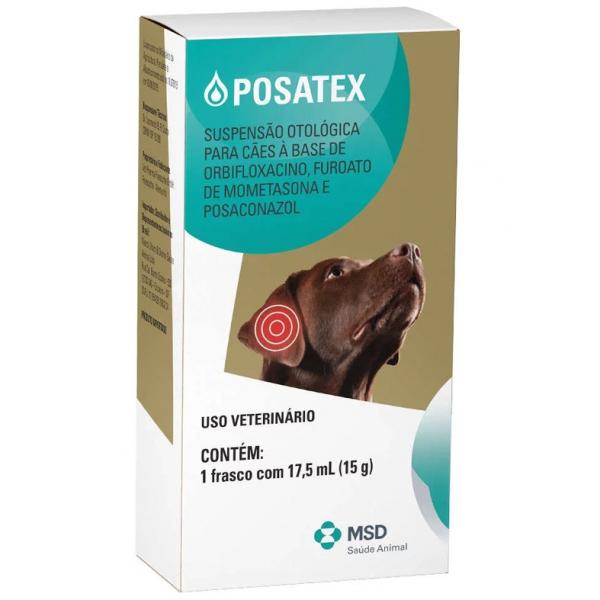 Posatex Suspensão Otológica Cães 17,5ml - Msd