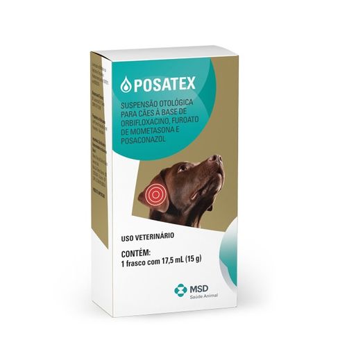 Posatex Suspensão Otológica para Cães 17,5 Ml