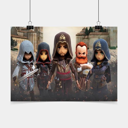 Poster Game Adesivo Assassin S Creed PG0064