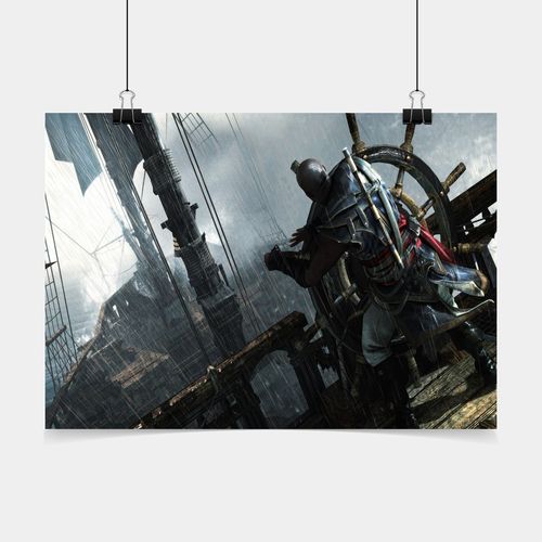 Poster Game Adesivo Assassins Creed Iv PG0091