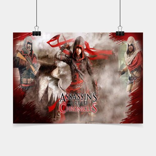 Poster Game Adesivo Assassins Creed PG0079