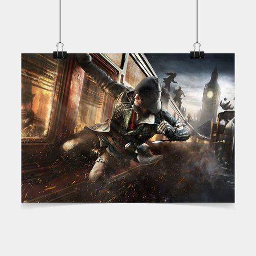 Poster Game Adesivo Assassins Creed PG0097