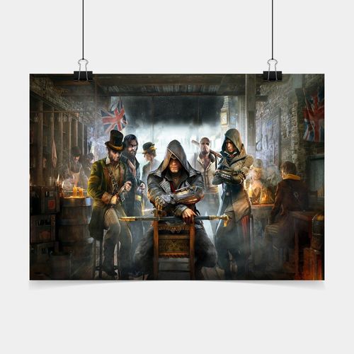 Poster Game Adesivo Assassins Creed PG0135