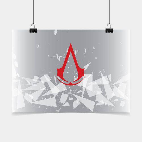 Poster Game Adesivo Assassins Creed PG2825