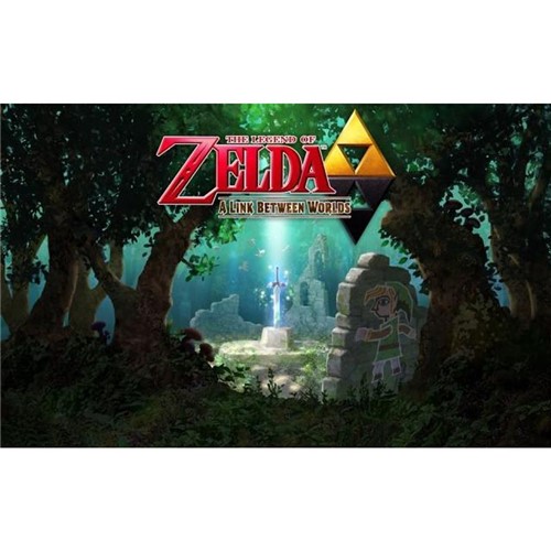 Poster Legend Of Zelda-A Link Between Worlds #A 30x42cm