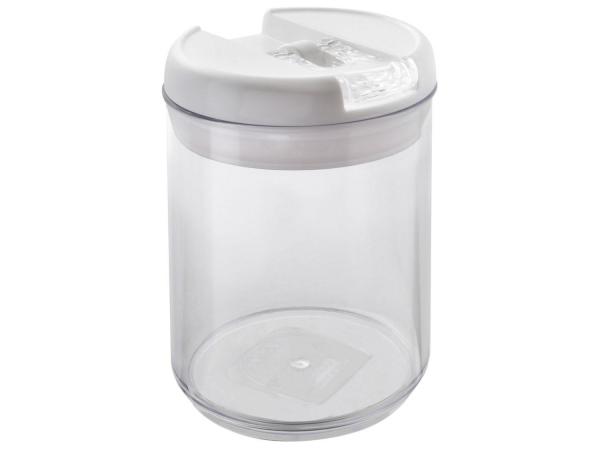 Pote Hermético Redondo com Tampa - 1,4L Brinox Flip