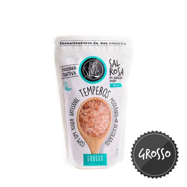 Pouch Sal Rosa do Himalaia Grosso - BR Spices - 500g