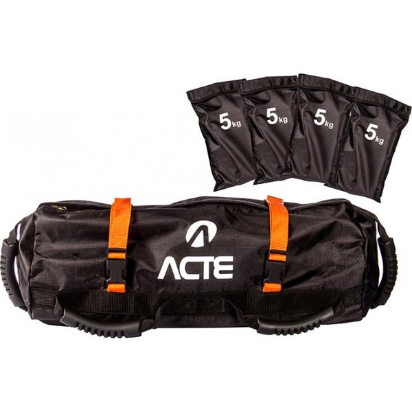 Power Bag para Treinamento Funcional e Crossfit Compartimentos Vazios Acte Sports T98
