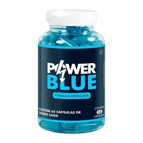 Power Blue - 60 Cápsulas - Power Red/blue