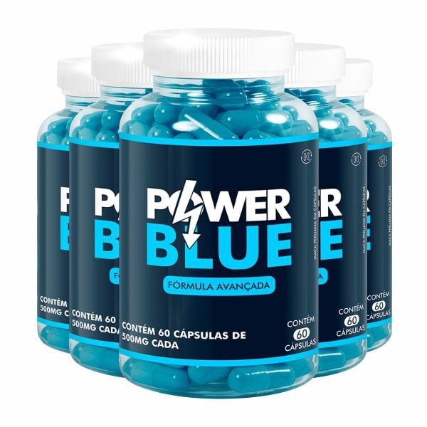 Power Blue - Promoção 5 Unidades - Power Red/blue
