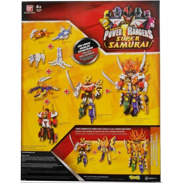 Power Rangers-figura Samurai Claw Battlezord Sunny 805