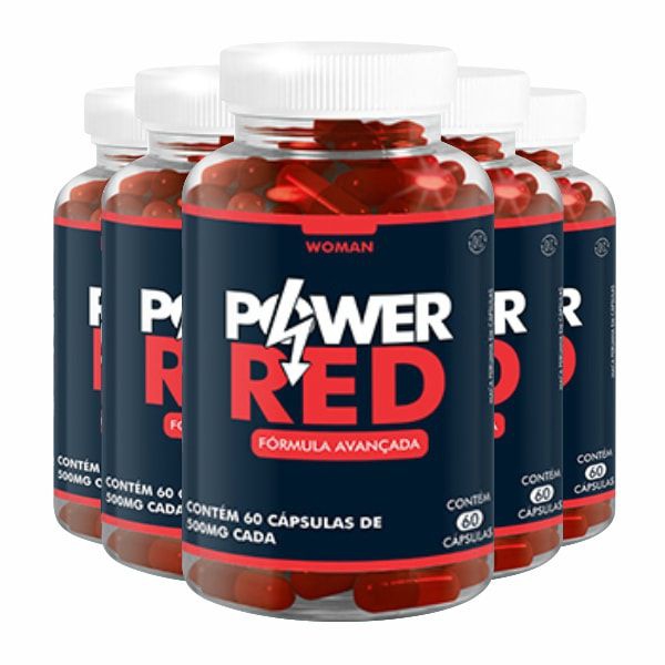 Power Red - Promoção 5 Unidades - Power Red/blue