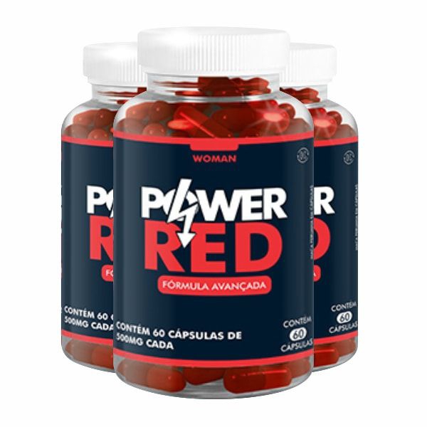 Power Red - Promoção 3 Unidades - Power Red/blue