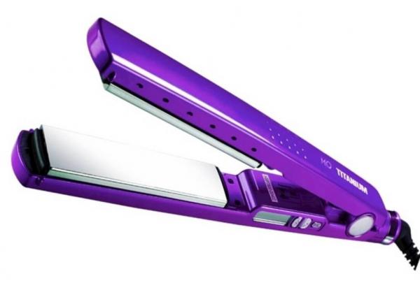 Prancha Bivolt Digital Titanium Roxa-lisa para Progressiva Mq Hair