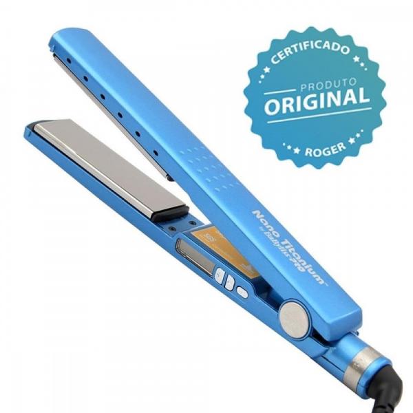 Prancha Chapinha Babyliss Nano Titanium 1 1/4 Original By Roger - 220V - Babyliss Pro