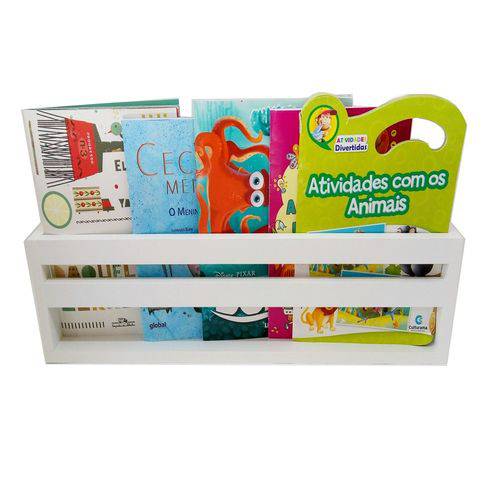 Prateleira Porta Livros Infantis 50cm