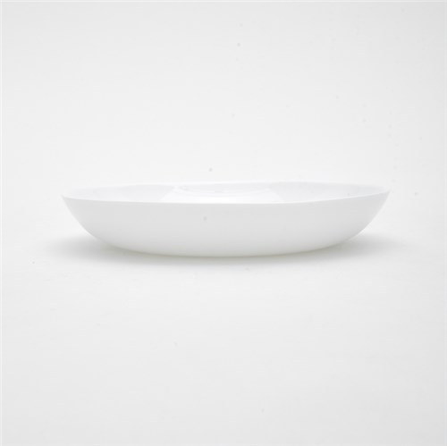 Prato Fundo Vidro Branco Opaline 22cm Duralex