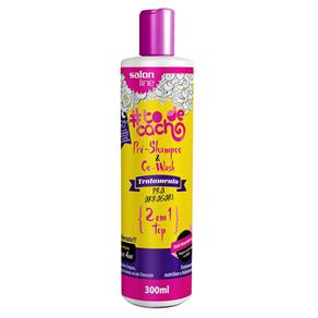 Pré-Shampoo e Co-Wash Tratamento Pra Arrasar #Todecacho 300Ml - Salon Line