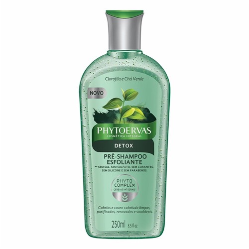 Pré-Shampoo Esfoliante Phytoervas Detox 250ml