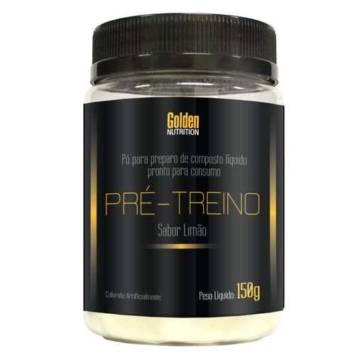 Pré Treino - 150g - Golden Nutrition-Limao