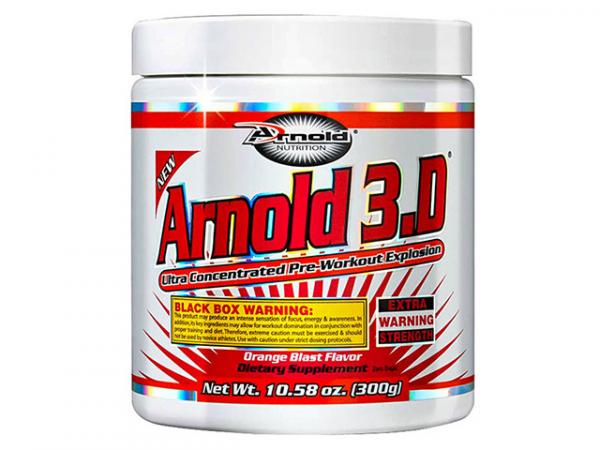 Tudo sobre 'Pré-Treino Arnold 3D 300g Uva - Arnold Nutrition'