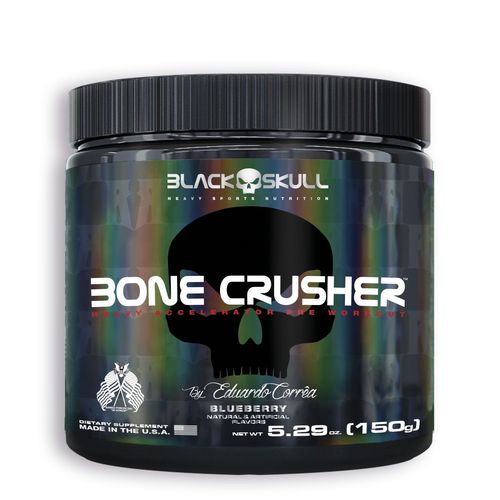 Pré Treino Bone Crusher (150g) - Black Skull