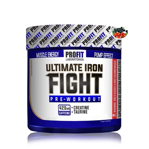 Pré Treino Ultimate Iron Fight 270G - Profit