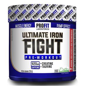 Pré Treino Ultimate Iron Fight - Profit - 270G - 270g - Limão