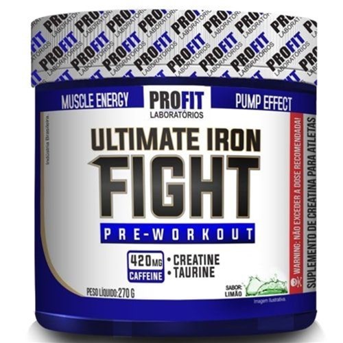 Pré Treino Ultimate Iron Fight Profit 270G