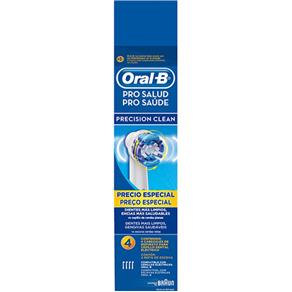 Precision Clean para Escova Elétrica OralB - Refil - 4 Unidades