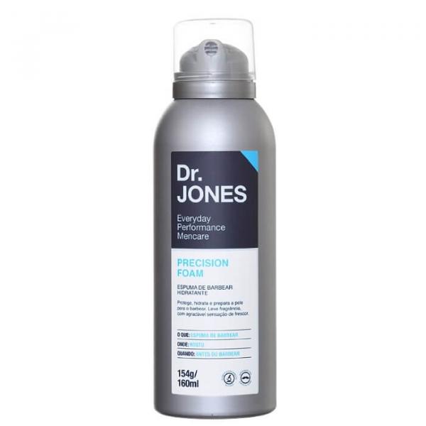 Precision Foam Espuma de Barbear Hidratante 160ml Dr Jones