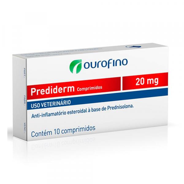 Prediderm 20Mg C/ 10 Comprimidos Ourofino